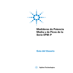 Medidores de Potencia Media y de Picos de la Serie EPM-P