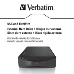 USB and FireWire External Hard Drive • Disque dur externe Disco