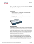 Cisco RV016 Multi WAN VPN Router (Spanish)