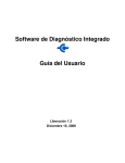 Software de Diagnóstico Integrado Guía del Usuario