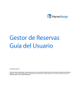 Gestor de su Calendario & Reservas