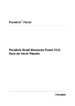 Parallels Small Business Panel 10.1: Guía de Inicio Rápido