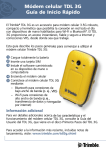 Módem celular TDL 3G Guía de Inicio Rápido