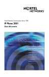 Manual Completo del Teléfono IP Phone 2001
