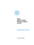 Agilent U1241A y U1242A Multímetros digitales portátiles