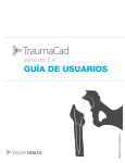 Guía del usuario de TraumaCad