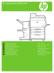 HP LaserJet M9040/M9050 MFP Getting Started Guide