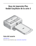 Base de impresión Plus Kodak EasyShare de la serie 3
