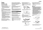 YA-F10/YA-F20 Guía del usuario * - Support