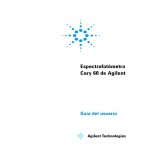 Espectrofotómetro Cary 60 de Agilent