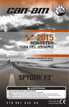 SPYDER F3 2015 - BRP -