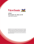 VP3D1 Procesador de vídeo en 3D Guía del usuario