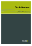Studio Designer Guía del usuario