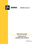ZD500 Series™ Guía del usuario - Zebra Technologies Corporation