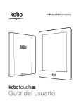 Guía del usuario de Kobo Touch 2.0