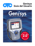 Genisys Guía del Usuario