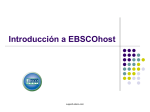 Introducción a EBSCOhost (PDF español)