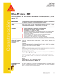 Sika Uretano-800.cdr - Pretensur, SA de CV