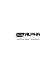 Especificaciones del MIO Alpha