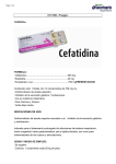 01/11/09 - Proagro. Cefatidina. FORMULA: Cefalexina