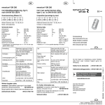 remanium® GM 280 Gebrauchsanweisung