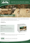 Ficha Técnica Avilblock Fauna