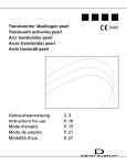 Gebrauchsanweisung S. 3 Instructions for use P. 10