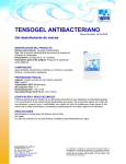 Tensogel Antibacteriano - Distribuciones Zaragoza, SA