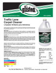 Traffic Lane Carpet Cleaner Limpiador Brillante para Alfombras