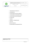 ESPECIFICACIÓN DE PRODUCTO VEGENAT