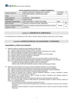 Identificación de los productos y medios empleados para el control