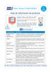 Hoja de información de producto Deb® Rose FOAM