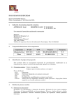 1/5 HOJA DE DATOS DE SEGURIDAD Según RD 255/2003