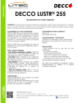 DECCO LUSTR® 255