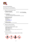 1 / 9 HOJA DE DATOS DE SEGURIDAD Según Reglamento (CE )nº