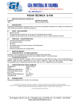 ficha técnica g-516