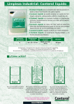 Limpieza Industrial: Conterol líquido