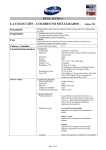 Ficha técnica - No metalizados