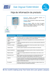 Ficha técnica  - TCR Limpieza y proteccón