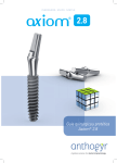 Guia quirurgica y protética Axiom® 2.8