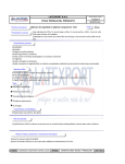 LATEXPORT S.A.S. FICHA TÉCNICA DEL PRODUCTO Máscara de