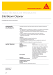 Sika Boom Cleaner PDS