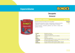 Productos Bondex