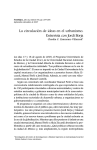 La circulación de ideas en el urbanismo. Entrevista con Jordi Borja