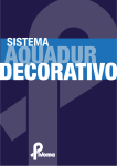 sistema aquadur decorativo - lidernet