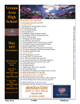 Verona Area High School May 2015 Newsletter