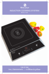 InductIon cookIng SyStem