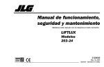 Manual de funcionamiento, seguridad y mantenimiento