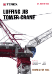 Luffing Jib Tower Crane