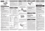 OPERATOR`S MANUAL MANUEL D`UTILISATION WARNING